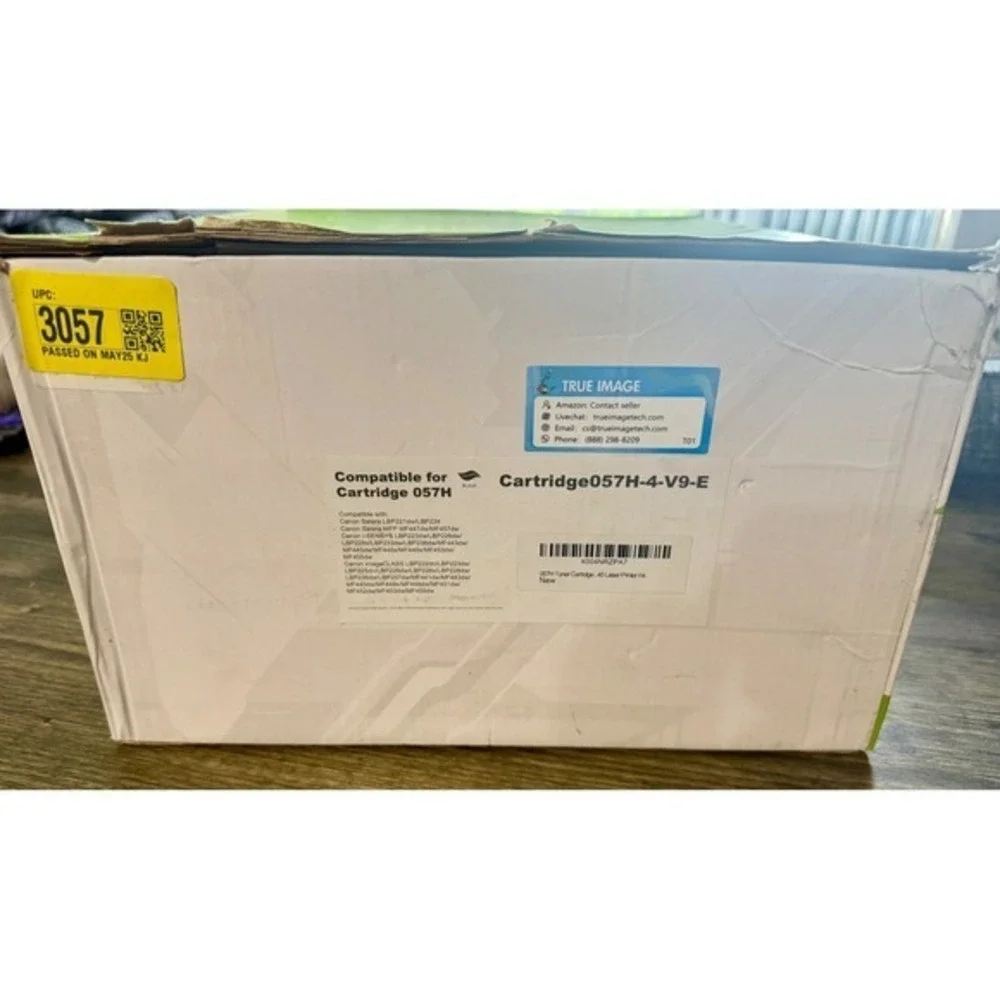 True Image Toner Cartridge Canon 057H-4–V9-E Black New Compatible HY Laser Ink